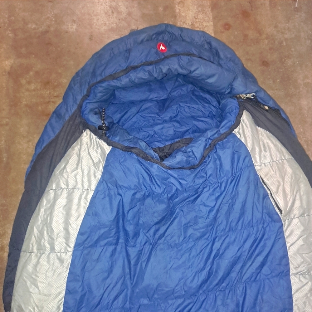 Marmot down sleeping bag